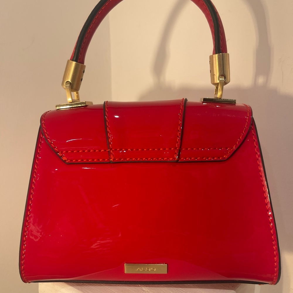 ALDO Red Mini Handbag - Picture 2 of 4